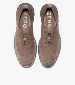 Cole Haan Extended Sizes & Widths|Oxfords*Men's ZER&Oslash;GRAND Remastered Stitchlite&trade; Wingtip Oxfords Truffle-Lava-Pavement