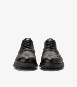 Cole Haan Extended Sizes & Widths|Dress Shoes*Men's ZER&Oslash;GRAND Remastered Wingtip Oxfords Black