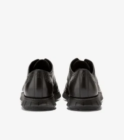 Cole Haan Extended Sizes & Widths|Dress Shoes*Men's ZER&Oslash;GRAND Remastered Wingtip Oxfords Black