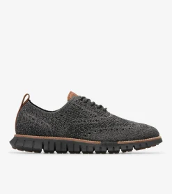 Cole Haan Dress Shoes|Oxfords*Men's ZER&Oslash;GRAND Remastered Stitchlite&trade; Wingtip Oxfords MagnetGrayStitchlite&trade;-Black