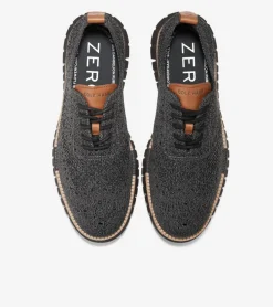 Cole Haan Dress Shoes|Oxfords*Men's ZERØGRAND Remastered Stitchlite™ Wingtip Oxfords MagnetGrayStitchlite™-Black