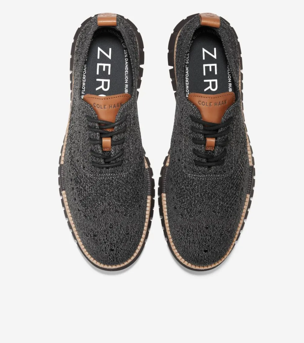Cole Haan Dress Shoes|Oxfords*Men's ZERØGRAND Remastered Stitchlite™ Wingtip Oxfords MagnetGrayStitchlite™-Black