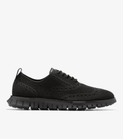 Cole Haan Extended Sizes & Widths|Dress Shoes*Men's ZER&Oslash;GRAND Remastered Stitchlite&trade; Wingtip Oxfords BlackStitchlite&trade;