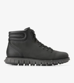 Cole Haan Extended Sizes & Widths|Boots*Men's ZER&Oslash;GRAND Remastered Waterproof Hiking Boots Black-Pavement