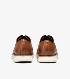 Cole Haan Extended Sizes & Widths|Dress Shoes*Men's ZERØGRAND Remastered Plain Toe Oxfords BritishTan-Ivory