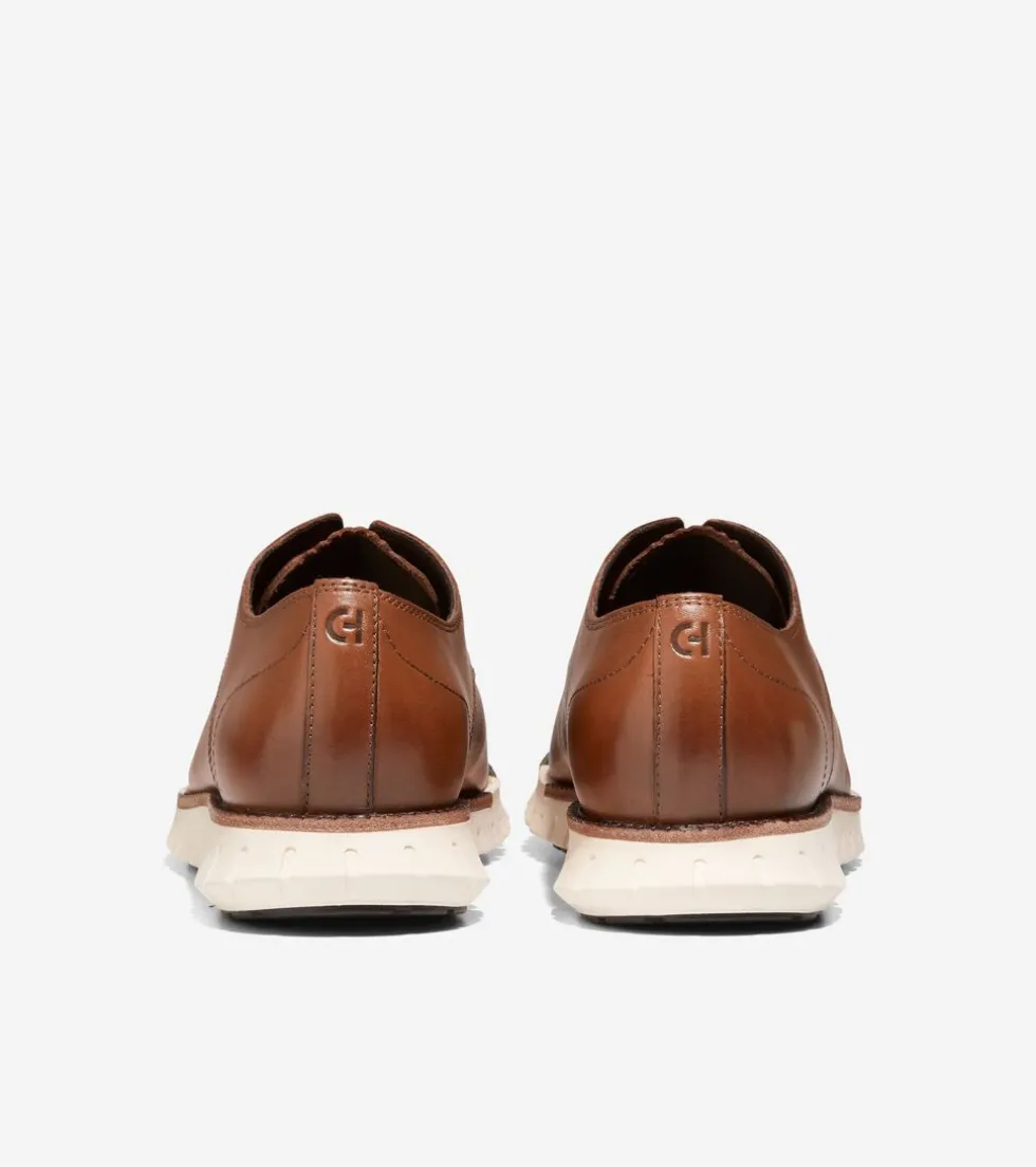 Cole Haan Extended Sizes & Widths|Dress Shoes*Men's ZERØGRAND Remastered Plain Toe Oxfords BritishTan-Ivory