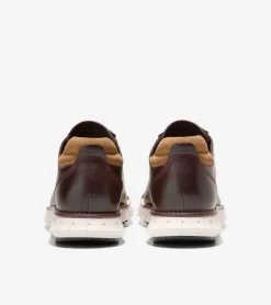 Cole Haan Boots*Men's ZER&Oslash;GRAND Remastered Waterproof Low Hiking Boots DeepMahogany-LightAmber