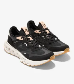 Cole Haan Running Shoes|Sneakers*Men's 5.ZER&Oslash;GRAND Running Shoe Black-Periscope-Ivory