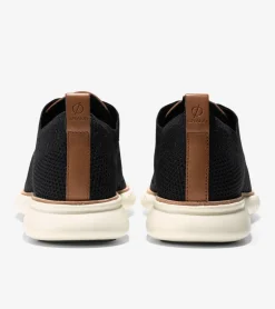 Cole Haan Extended Sizes & Widths|Dress Shoes*Men's 2.ZERØGRAND Stitchlite™ Wingtip Oxfords BlackStitchlite™-Ivory