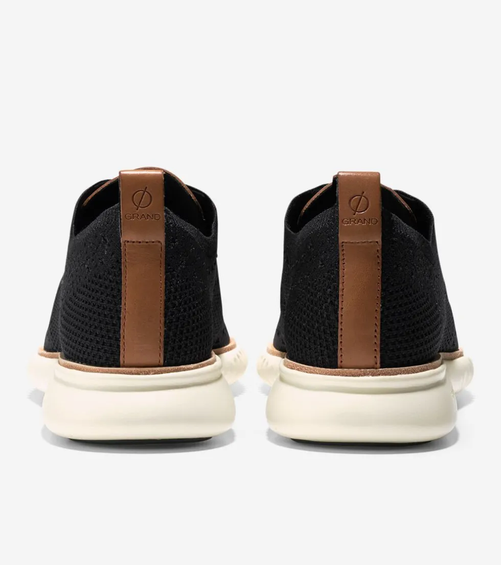 Cole Haan Extended Sizes & Widths|Dress Shoes*Men's 2.ZERØGRAND Stitchlite™ Wingtip Oxfords BlackStitchlite™-Ivory
