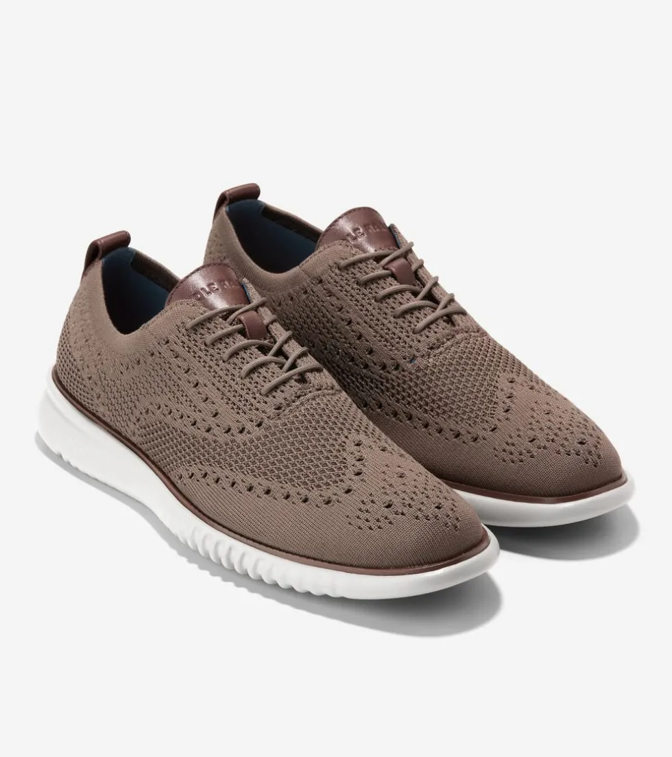 Cole Haan Dress Shoes|Oxfords*Men's 2.ZERØGRAND Stitchlite™ Oxfords Lava-Drizzle