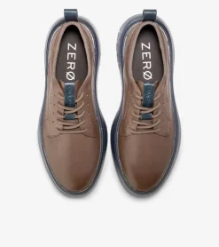 Cole Haan Oxfords*Men's ZER&Oslash;GRAND WFA Plain Toe Oxfords Lava-Blueberry