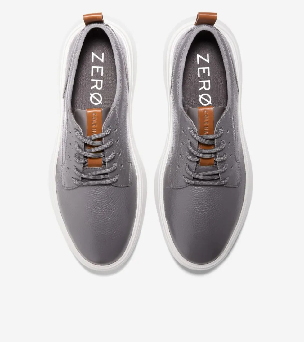 Cole Haan Oxfords*Men's ZERØGRAND WFA Plain Toe Oxfords Pavement-BritishTan