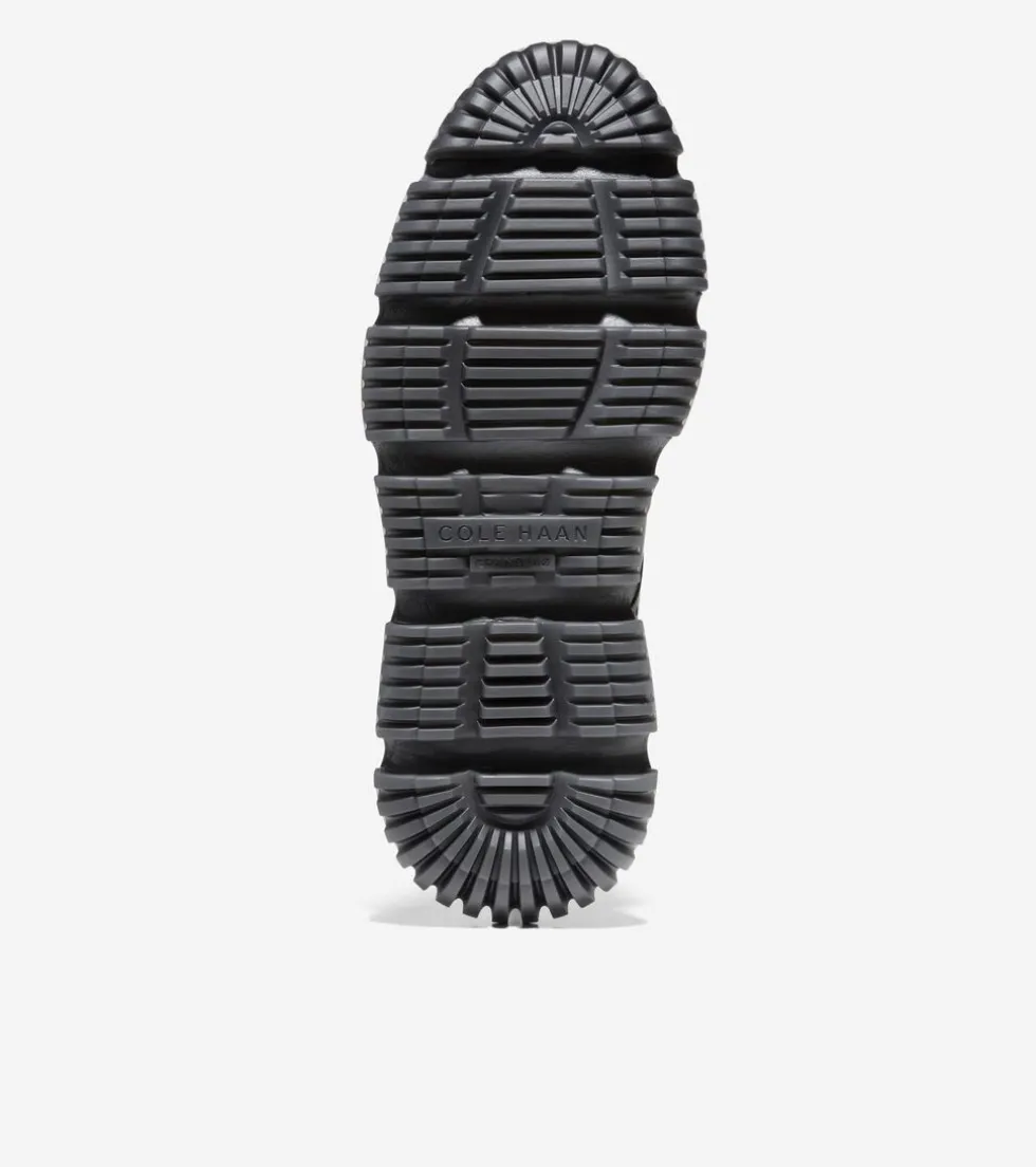 Cole Haan Extended Sizes & Widths|Dress Shoes*Men's 4.ZERØGRAND Wingtip Winter Oxfords Black-GrayPinstripe
