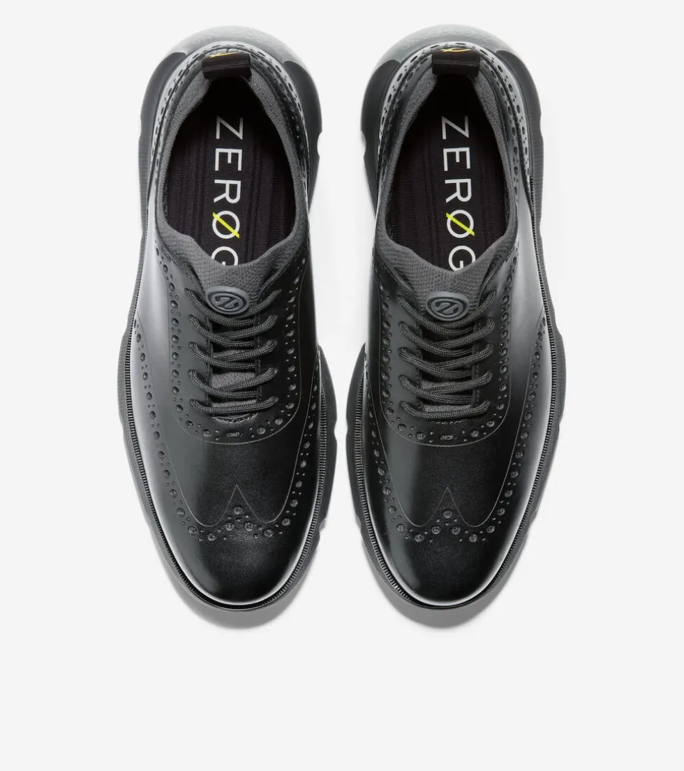 Cole Haan Dress Shoes|Oxfords*Men's 4.ZERØGRAND Wingtip Oxfords Black