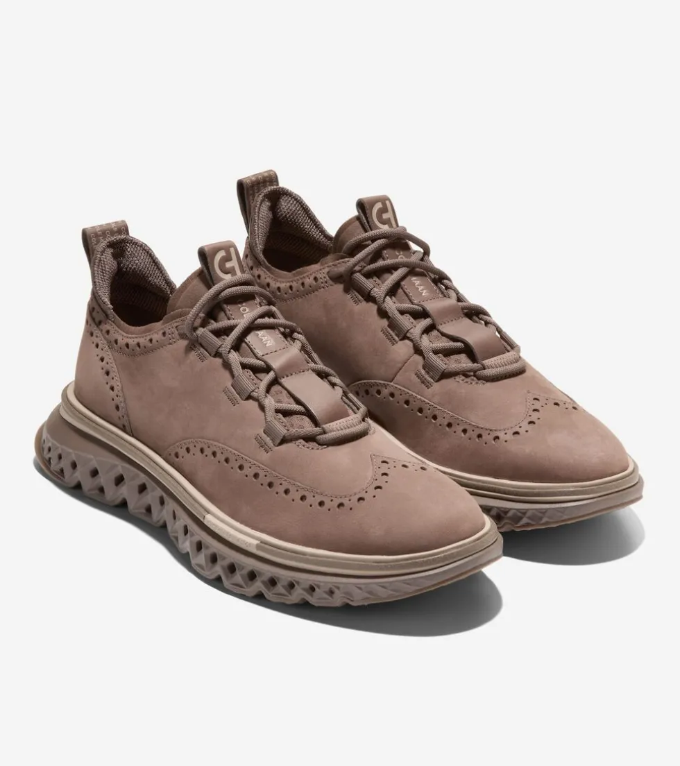 Cole Haan Oxfords*Men's 5.ZERØGRAND Wingtip Oxfords Lava