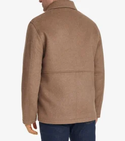 Cole Haan Wool Coats|Outerwear*Men's Zip-Front Blouson Jacket Mushroom