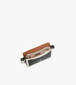 Cole Haan Shoulder Bags*Mini Shoulder Bag BritishTan-Black-Ivory