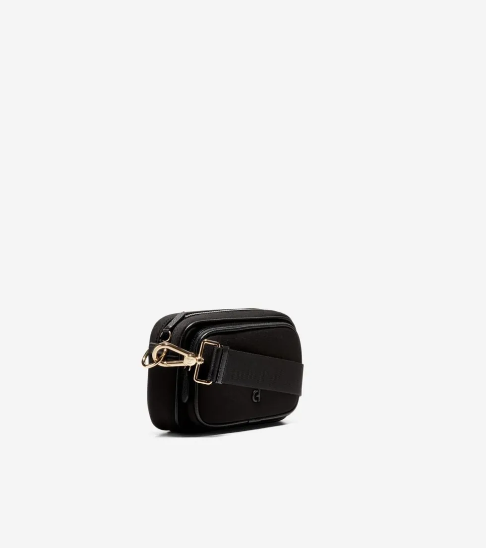 Cole Haan Crossbody Bags*Neoprene Transit Belt Bag Black