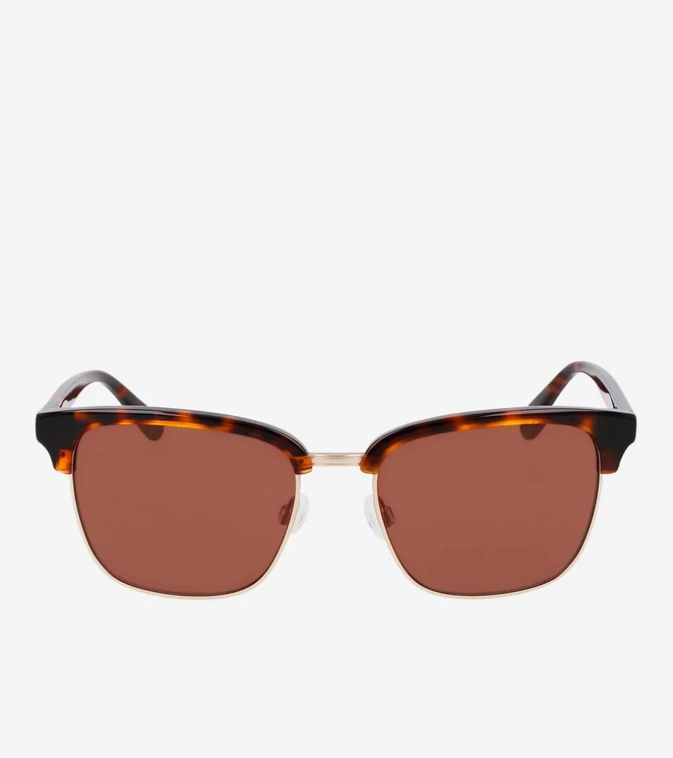 Cole Haan Sunglasses|Sunglasses*Half-Rim Sunglasses Tortoise