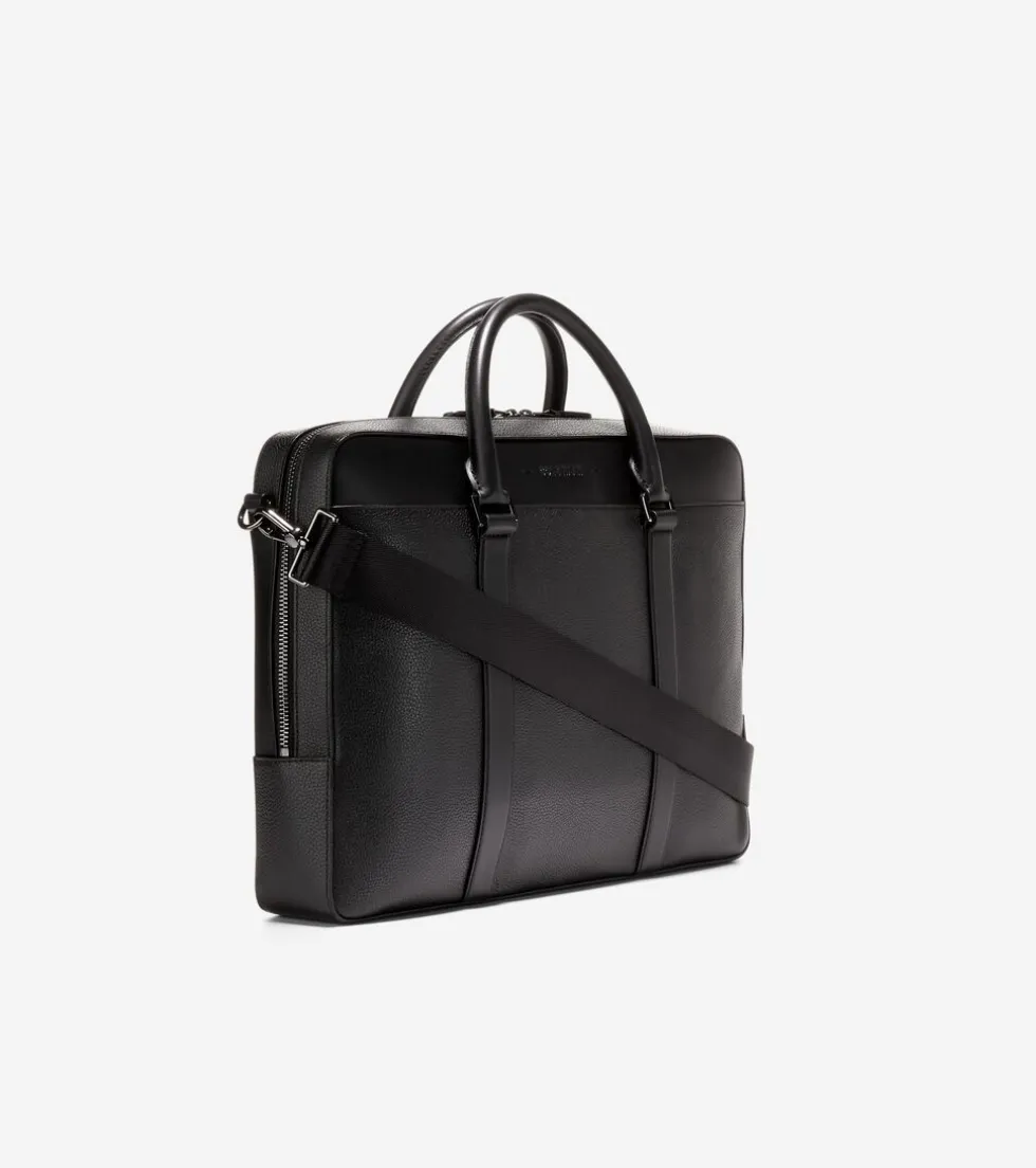 Cole Haan Backpacks & Briefcases*Triboro Briefcase Black