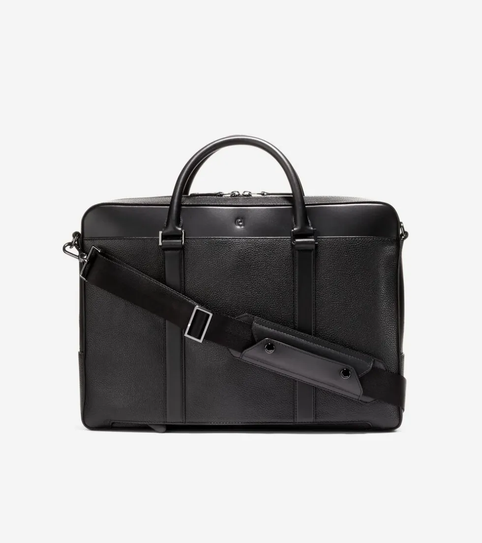 Cole Haan Backpacks & Briefcases*Triboro Briefcase Black