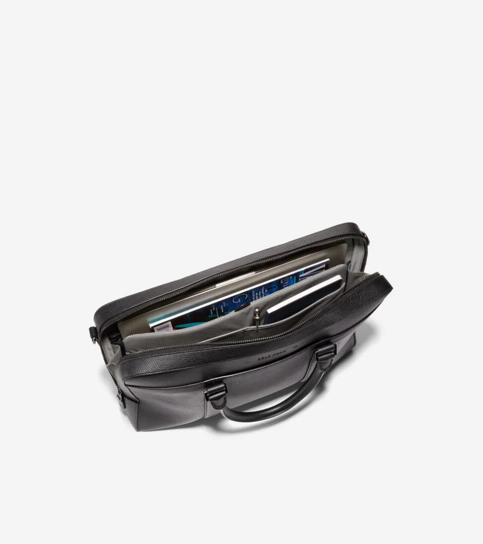 Cole Haan Backpacks & Briefcases*Triboro Briefcase Black