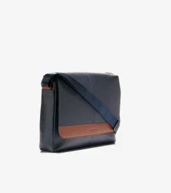 Cole Haan Messenger Bags & Sling Bags*Triboro Messenger NavyBlazerNewBritishTan
