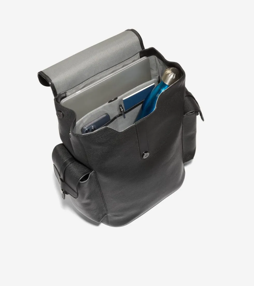 Cole Haan Backpacks & Briefcases*Triboro Rucksack Black