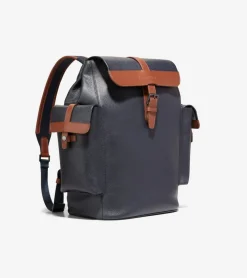 Cole Haan Backpacks & Briefcases*Triboro Rucksack NavyBlazerBlue-NewBritishTan