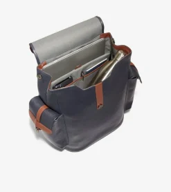 Cole Haan Backpacks & Briefcases*Triboro Rucksack NavyBlazerBlue-NewBritishTan