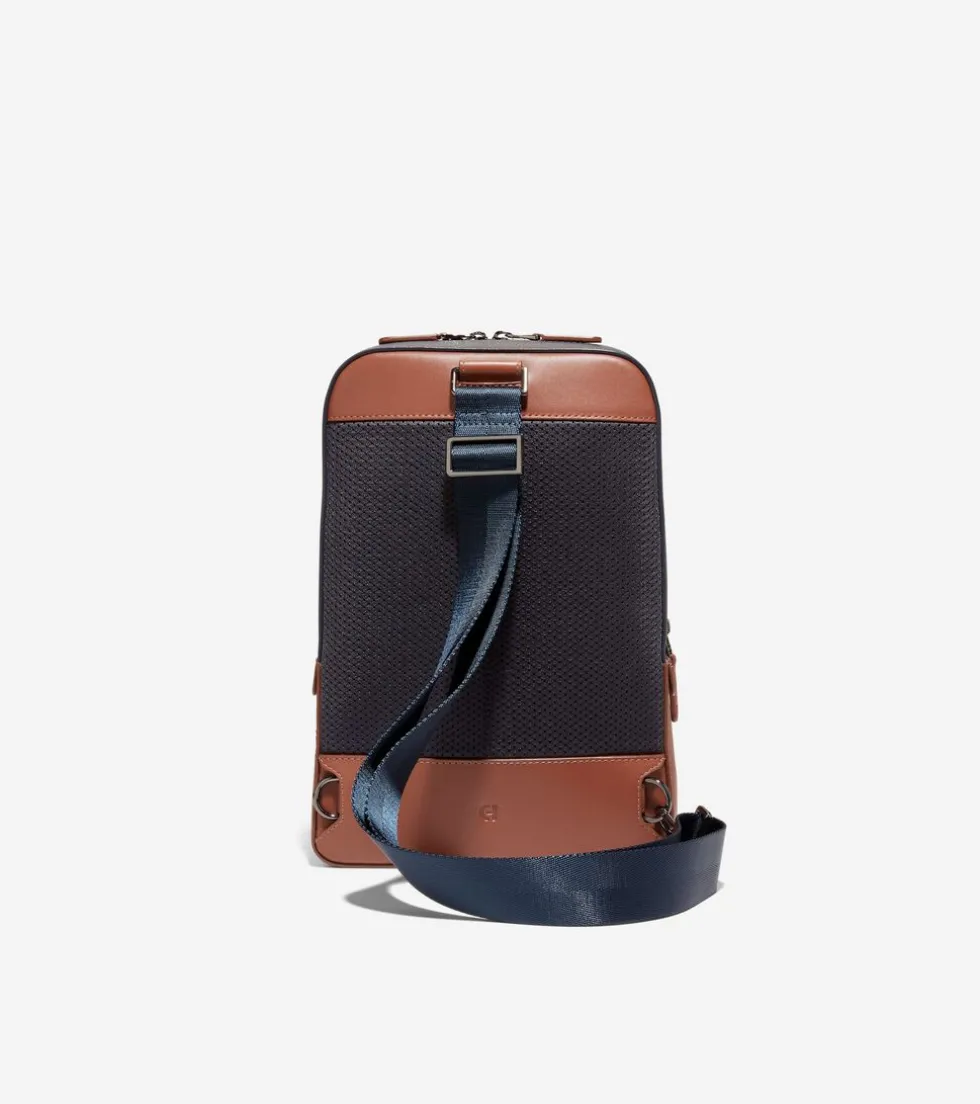 Cole Haan Messenger Bags & Sling Bags*Triboro Sling Bag NavyBlazerBlue-BritishTan
