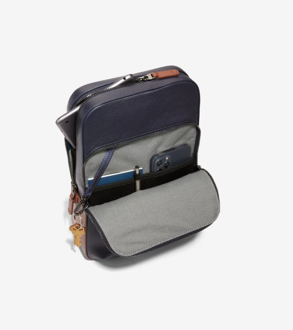 Cole Haan Messenger Bags & Sling Bags*Triboro Sling Bag NavyBlazerBlue-BritishTan