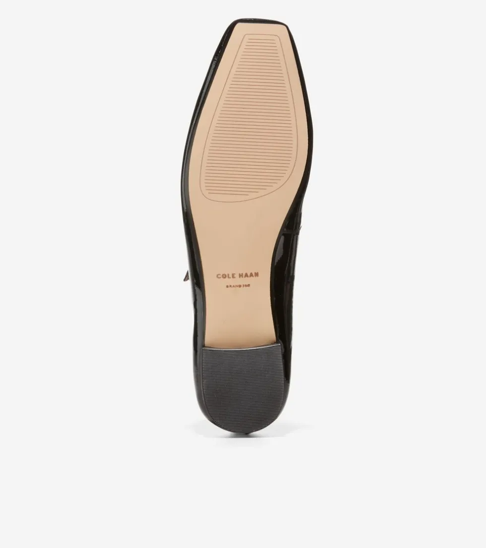 Cole Haan Dress Shoes|Flats & Ballets*Women's Bridge Mary Jane Ballet Flats BlackPatent