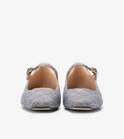 Cole Haan Dress Shoes|Flats & Ballets*Women's Bridge Mary Jane Ballet Flats MiniPlaid