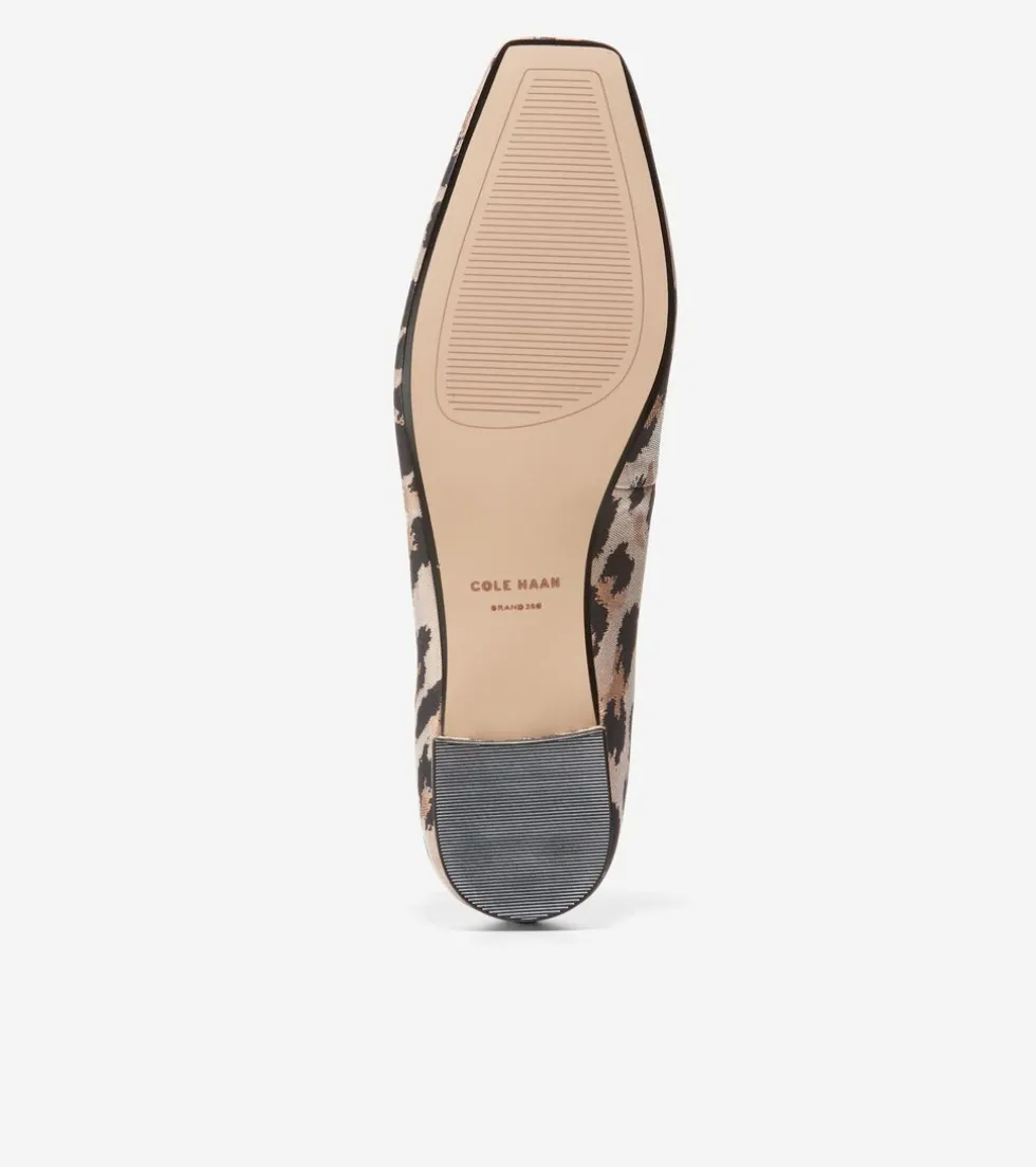 Cole Haan Dress Shoes|Flats & Ballets*Women's Bridge Mary Jane Ballet Flats LeopardPrintJacquard