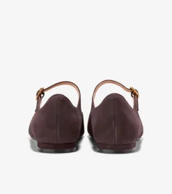 Cole Haan Dress Shoes|Flats & Ballets*Women's Bridge Mary Jane Ballet Flats Chocolate