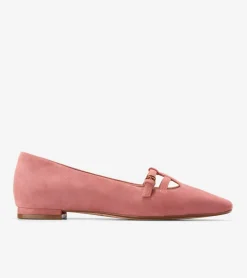 Cole Haan Dress Shoes|Flats & Ballets*Women's Brigid T-Strap Ballet Flats Rouge