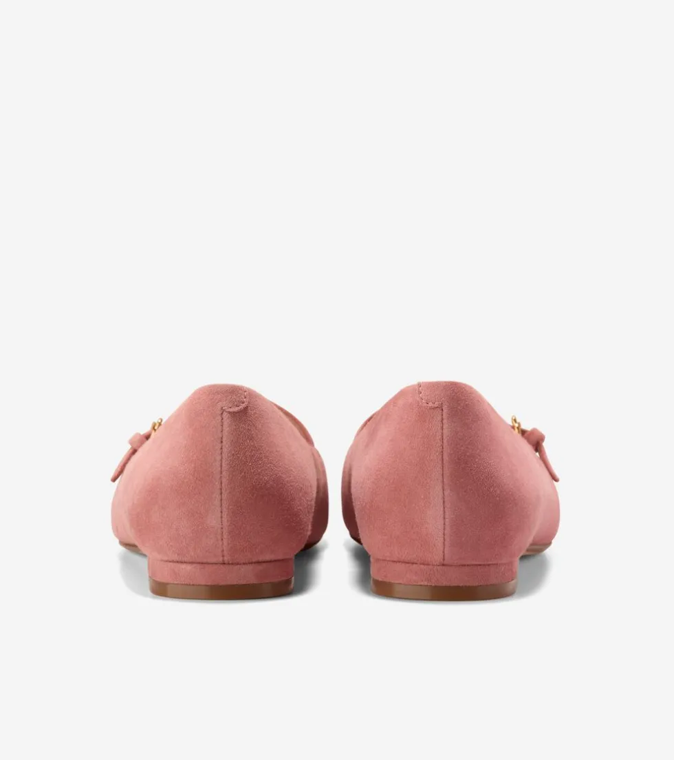 Cole Haan Dress Shoes|Flats & Ballets*Women's Brigid T-Strap Ballet Flats Rouge