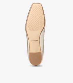 Cole Haan Dress Shoes|Flats & Ballets*Women's Brigid T-Strap Ballet Flats SoftGold