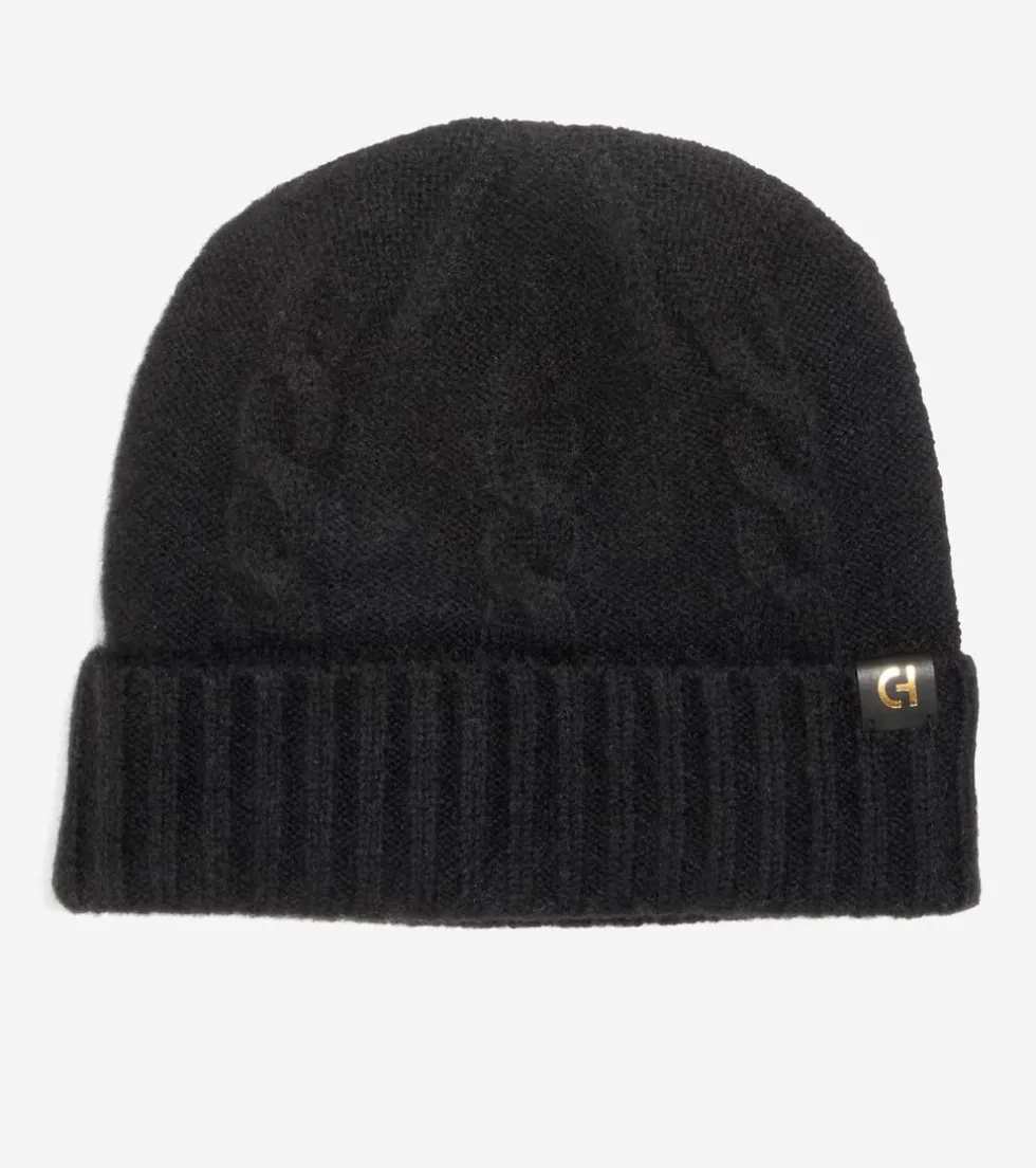Cole Haan Hats, Gloves, & Scarves|Hats, Gloves, & Scarves*Women's Cable Knit Cuff Hat Caviar