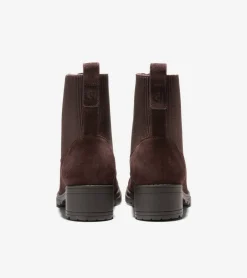 Cole Haan Boots*Women's Camea Waterproof Combat Boot II DarkChocolate