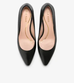Cole Haan Dress Shoes|Heels & Pumps*Women's Cassandra Block Heel Pumps Black-Brown