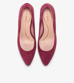 Cole Haan Dress Shoes|Heels & Pumps*Women's Cassandra Block Heel Pumps BlackCherry