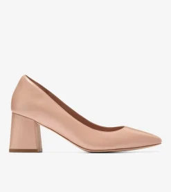 Cole Haan Dress Shoes|Heels & Pumps*Women's Cassandra Block Heel Pumps Brush