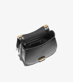 Cole Haan Crossbody Bags*Women's Celenea Saddle Bag Black