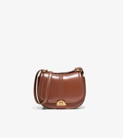Cole Haan Crossbody Bags*Women's Celenea Saddle Bag Cuoio