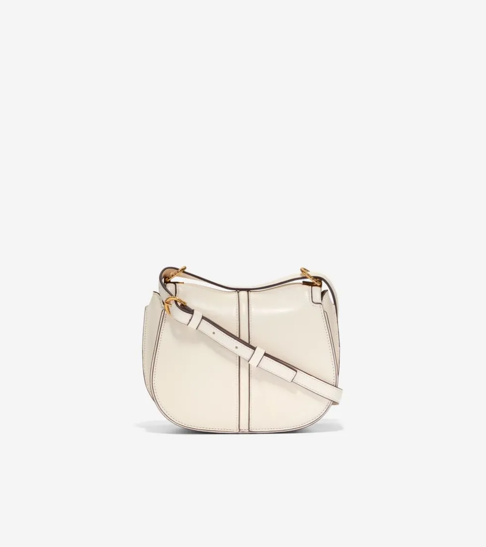 Cole Haan Crossbody Bags*Women's Celenea Saddle Bag Ivory