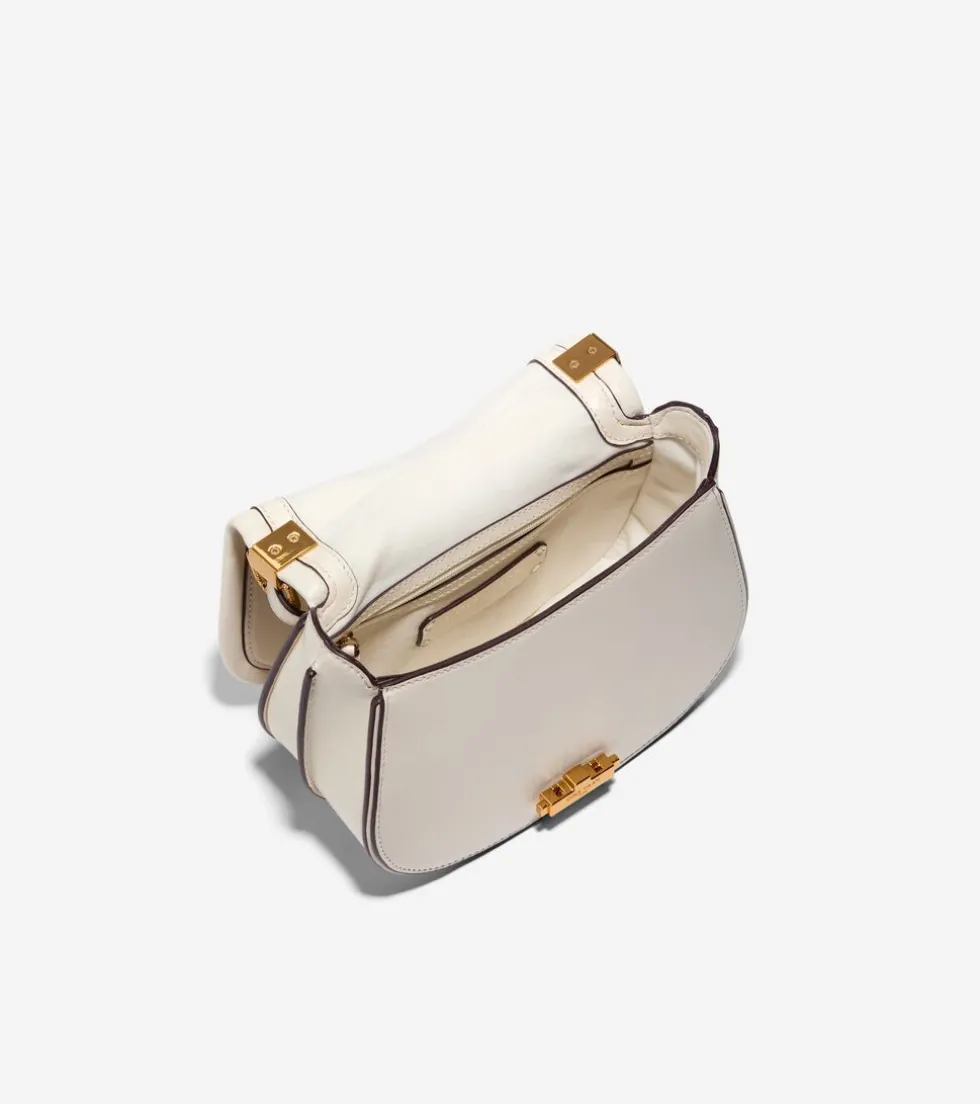 Cole Haan Crossbody Bags*Women's Celenea Saddle Bag Ivory