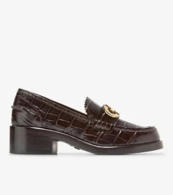 Cole Haan Dress Shoes|Loafers & Drivers*Women's Charlsie Loafers ChocolateCroc